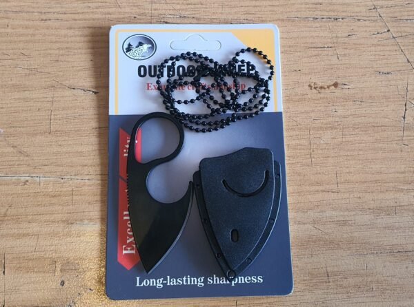 Outdoor Knife Defender Black