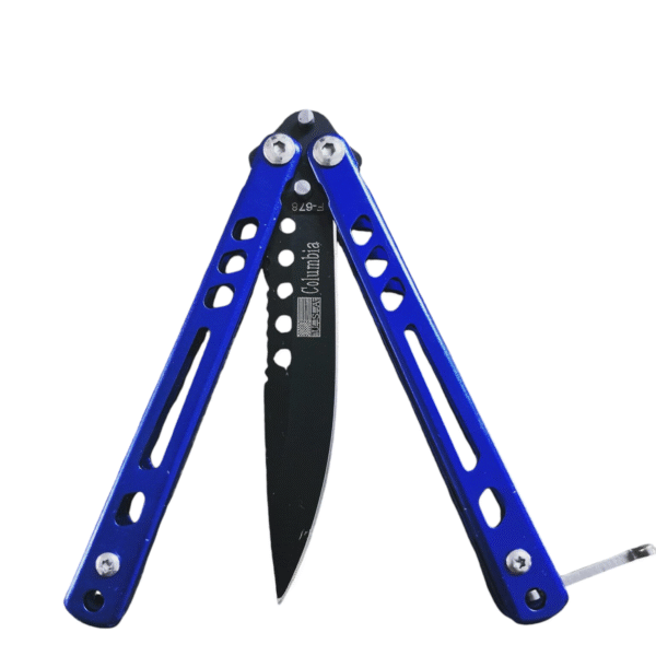 Columbia Butterfly knife Blue