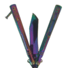 Pearlescent Roncher Butterfly Knife