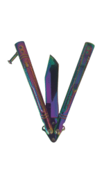 Pearlescent Roncher Butterfly Knife