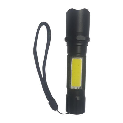 USB Rechargeable Torch Long Range Tactical Security Flashlight