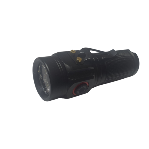 Mini High Power Flashlight 750 Lumens Rechargeable EDC Tactical Torch
