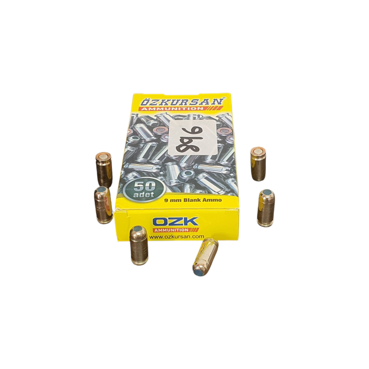 Ozkursan Tear Gas Hollow Point 9mm P.A.K (Tear Gas Bullets)