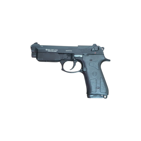 Photoroom-20241229_154243 (4) (1) Blow F90 9mm Pepper Blank Gun black full-size defensive pistol with modified underbarrel