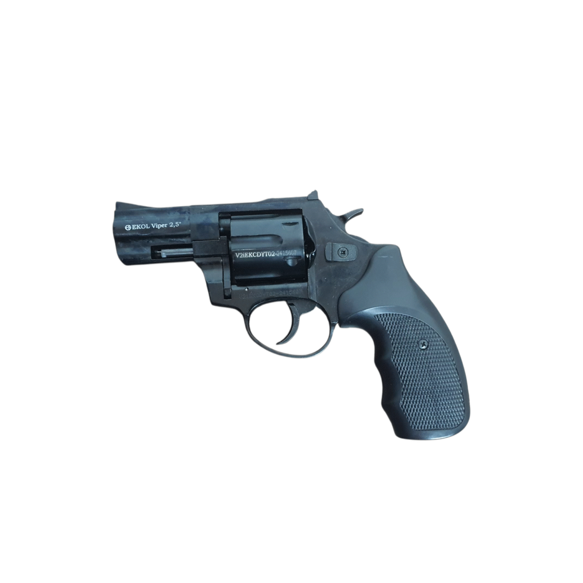 Ekol Viper 2.5” Black 9mm Pepper Blank Revolver