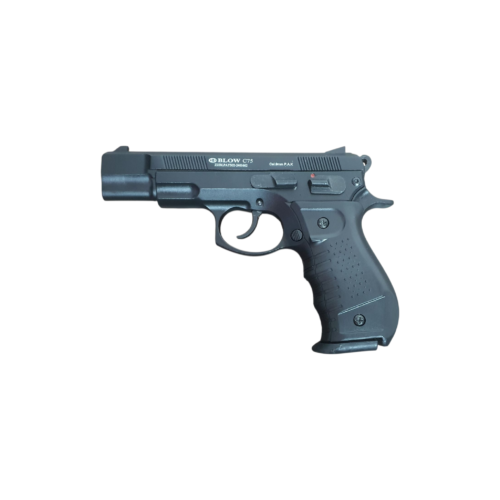 Photoroom-20241229_154243 (4) (8) Blow C75 Black 9mm Pepper Blank Pistol with 17 round magazine