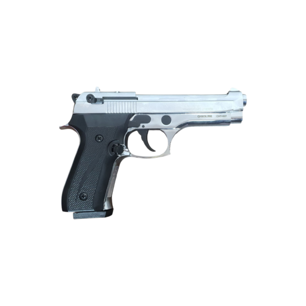 Photoroom-20241229_154243 (5) (2) Ekol F92 Firat Magnum Shiny Chrome 9mm Pepper Blank Gun