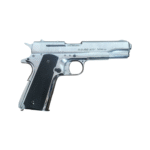 Photoroom-20241229_154243 (5) (22) Aksa Ak1911 Shiny Chrome / Black 9mm Pepper Blank Pistol