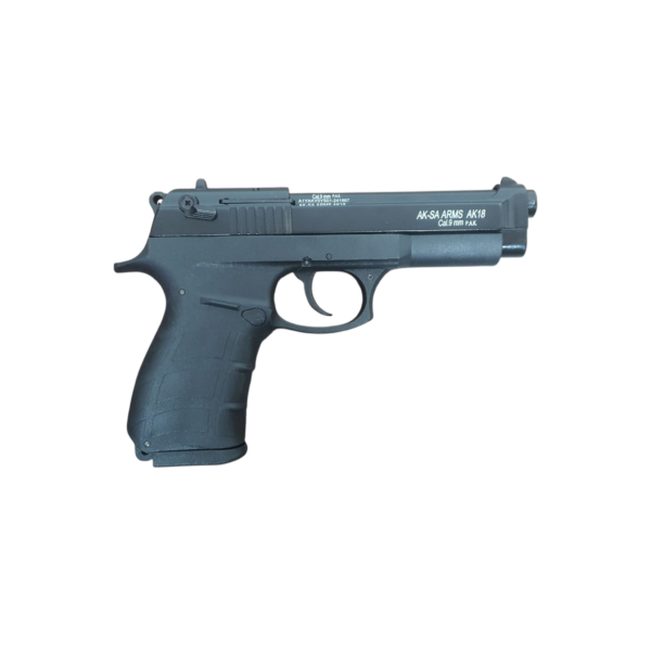 Photoroom-20241229_154243 (5) (28) Aksa Ak18 Black 9mm Pepper Blank Pistol