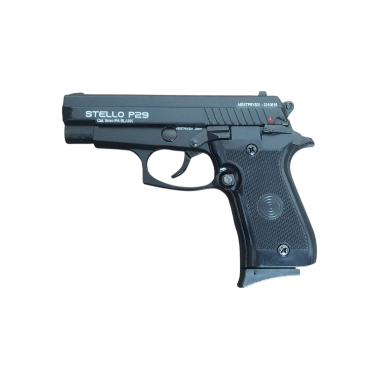 Stello P29 9mm Blank Pistol compact 14-shot sidearm