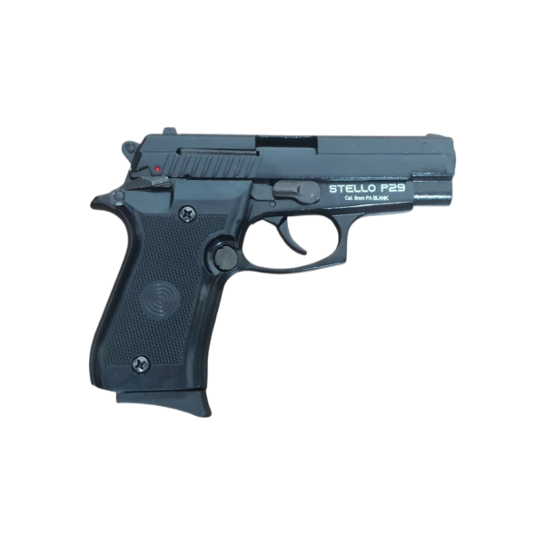 Photoroom-20241229_154243 (6) (19) Stello P29 Black 9mm Pepper Blank Pistol