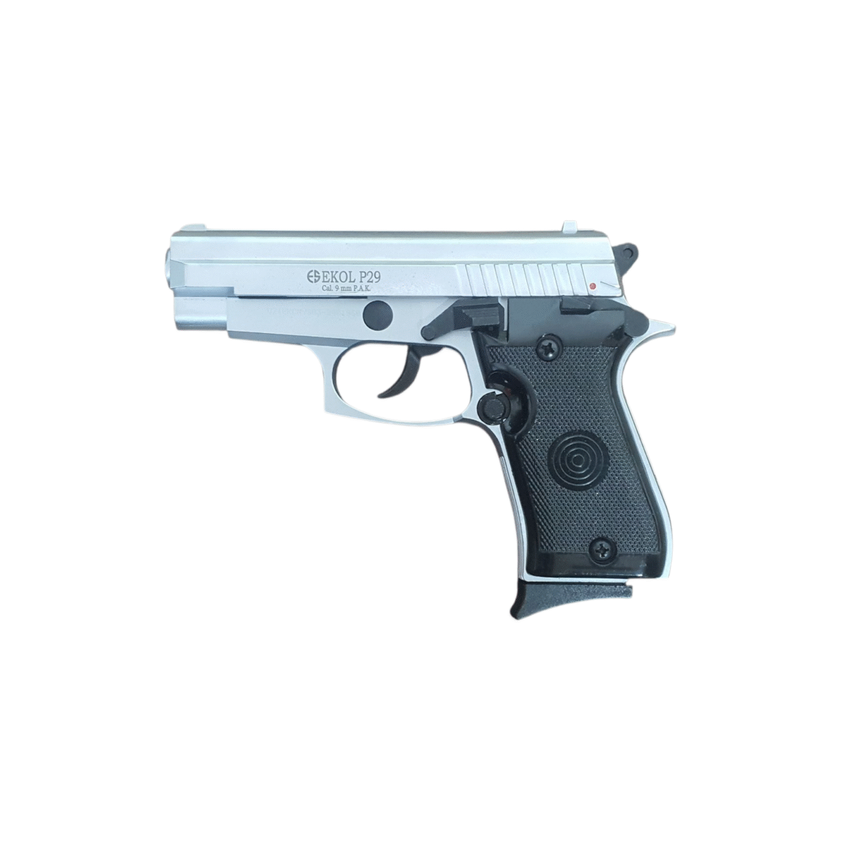 Ekol P29 Matte Chrome 9mm Pepper Blank Gun