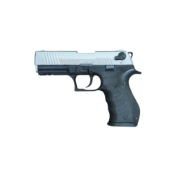 Chrome 9mm Pepper Blank Gun