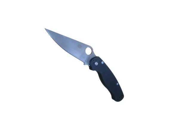 Spyderco Paramilitary 2 Style Folding Knife - Silver