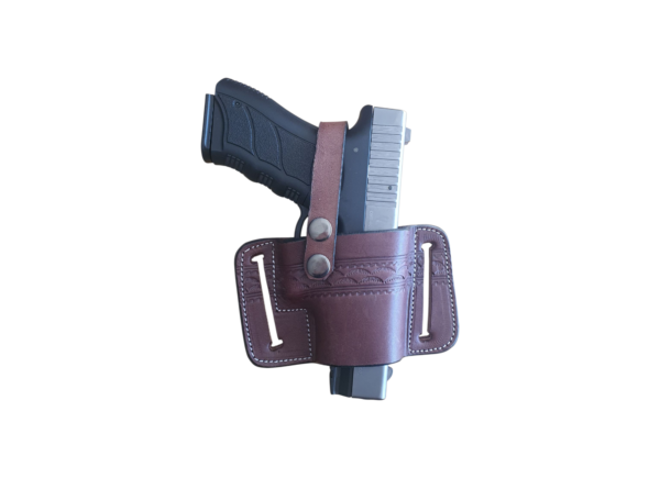 Photoroom-20250531_012357.png Brown Bikini Leather Holster OWB RH