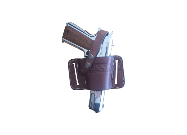Photoroom-20250531_012421.png Brown Bikini Leather Holster OWB RH