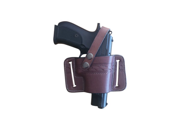 Photoroom-20250531_012441.png Brown Bikini Leather Holster OWB RH