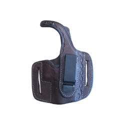 Brown Leather Holster w/ Clip RH
