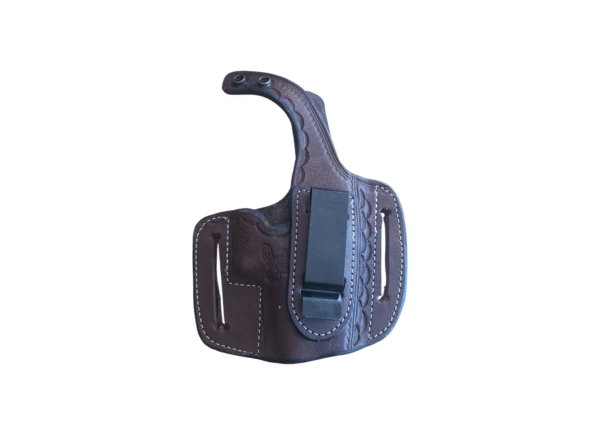 Brown Leather Holster w/ Clip RH