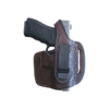 Brown Leather Holster w/ Clip RH