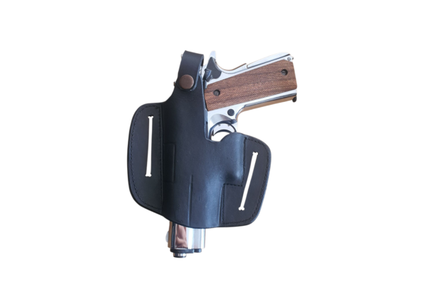 Black Bikini Leather Holster OWB RH/LH