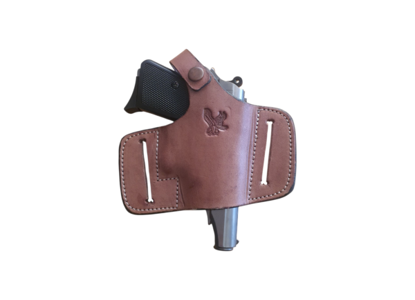 Photoroom-20250603_131208.png Brown Bikini Leather Holster OWB RH/LH