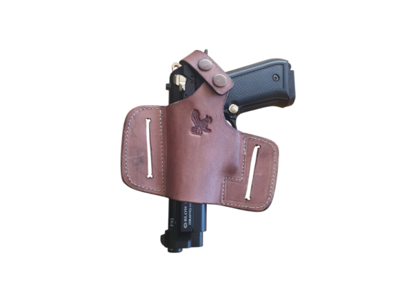 Photoroom-20250603_131225.png Brown Bikini Leather Holster OWB RH/LH