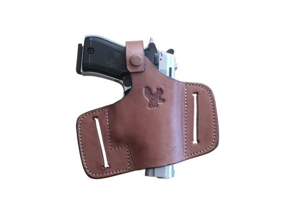 Photoroom-20250603_131315.png Brown Bikini Leather Holster OWB RH/LH