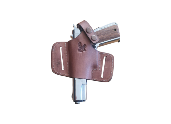 Photoroom-20250603_131412.png Brown Bikini Leather Holster OWB RH/LH