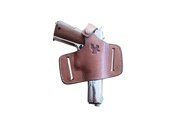 Photoroom-20250603_131434.png Brown Bikini Leather Holster OWB RH/LH