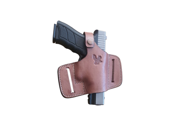 Photoroom-20250603_131515.png Brown Bikini Leather Holster OWB RH/LH
