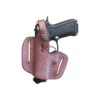 Brown Bikini Leather Holster OWB RH /LH