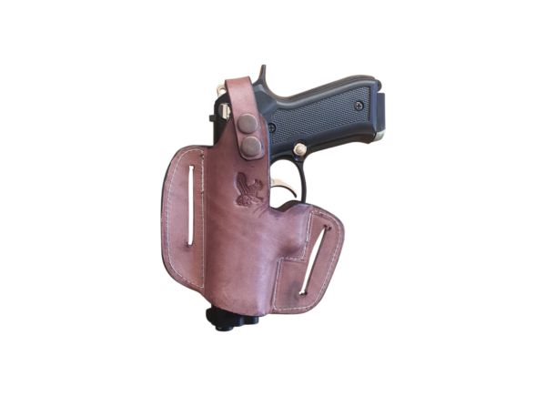 Photoroom-20250603_155946.png Brown Bikini Leather Holster OWB RH /LH