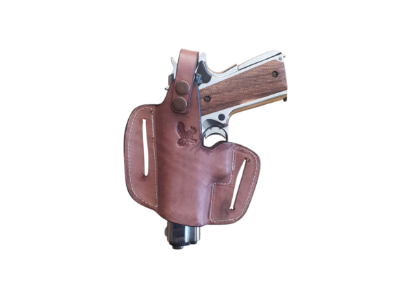 Photoroom-20250603_160005.png Brown Bikini Leather Holster OWB RH /LH