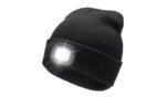 LED Beanie Hat Rechargeable Waterproof Tactical Light White Red LED