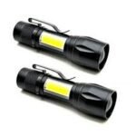 Compact Tactical Torch Mini USB Rechargeable LED Security Light