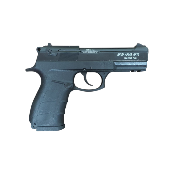 Photoroom-20241229_154243 (10) (9) Aksa Ak16 Black 9mm Pepper Blank Pistol
