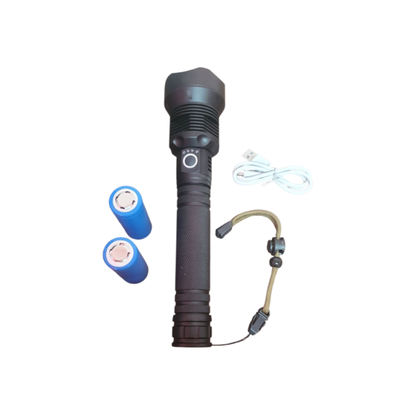 Photoroom-20241229_154243 (8) (2) Stile Power Torch XL High Lumen Tactical Flashlight Security Light