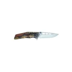 Buck Tactical Flipper Knife – Camo & Wood Hybrid