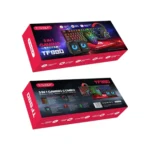 T-WOLF TF880 5-in-1 Ultimate RGB Gaming Combo (Keyboard, Mouse, Headset, Speakers & Pad)