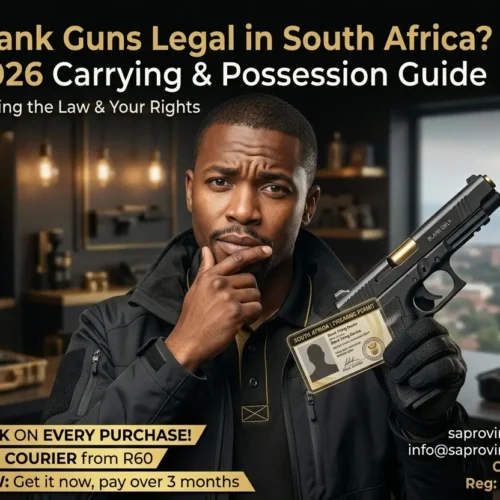 South Africa's Blank Gun & Self Defence Store 155 Are Blank Guns Legal in South Africa? The 2026 Carrying & Possession Guide