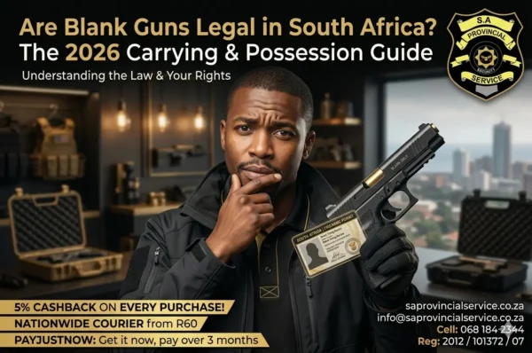 Are Blank Guns Legal in South Africa? The 2026 Carrying & Possession Guide