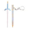 SA Provincial Service Products-Photoroom (11) Sapphire-Sentinel Double-Edge Keychain Sword Miniature Blade Desk Accessory