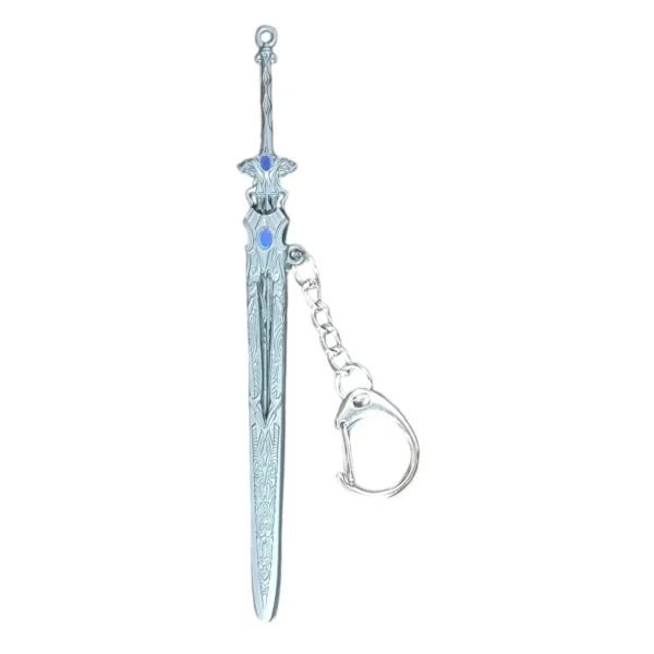 SA Provincial Service Products-Photoroom (12) Cobalt-Steel Double-Edge Keychain Sword Miniature Armory Figurine