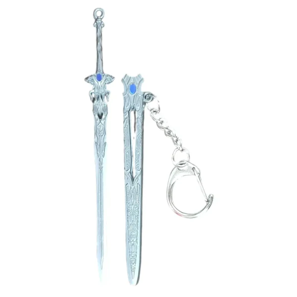 SA Provincial Service Products-Photoroom (13) Cobalt-Steel Double-Edge Keychain Sword Miniature Armory Figurine