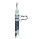 Vanguard-Edge Single-Edge Keychain Broadsword Miniature Broadsword Collectible