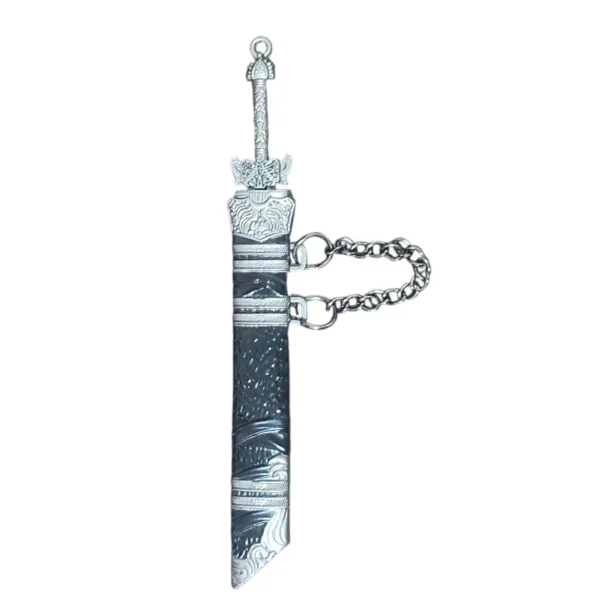 Vanguard-Edge Single-Edge Keychain Broadsword Miniature Broadsword Collectible