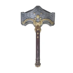 Legendary God of War Thor Hammer Mjolnir PU Prop 50cm