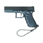 Glock 19 Gun Keychain Tactical Black