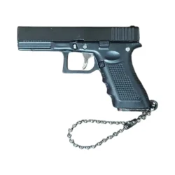 Glock 19 Gun Keychain Tactical Black